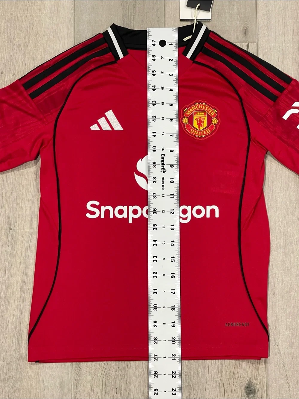 Adidas Manchester United 2024/25 Home Jersey Red Soccer Shirt Youth Large NWT